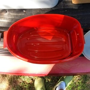 Tupperware Vintage Tupperware "Flavor Saver Set" Ham/Turkey